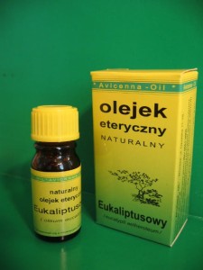 Olejek eteryczny eukaliptusowy Avicenna na przeziębienie, reumatyzm, artretyzm, depresję 7ml