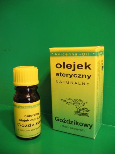 Olejek eteryczny goździkowy Avicenna przeciwbólowy, rozgrzewający, na komary