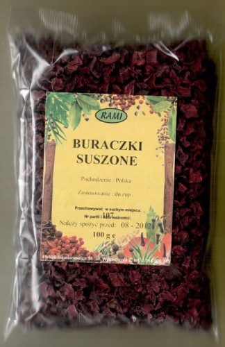 Buraczki suszone 100g
