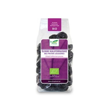 Suszone śliwki kalifornijskie bez pestek BIO 200g
