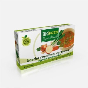 Wegetariańska kostka rosołowa warzywna 60g