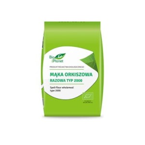 Mąka Orkiszowa Razowa Typ 2000 BIO 1kg