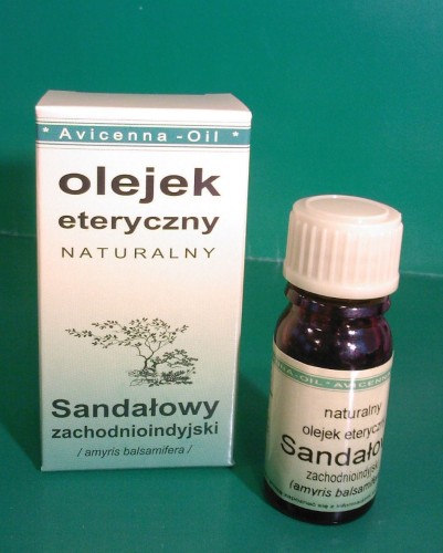 Olejek eteryczny Avicenna sandałowy antyseptyczny, relaksujący