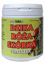 Proszek ze skórki dzikiej róży na produkcję kolagenu 200g