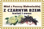Miód z Czarnego Bzu na Przeziębienie z Puszczy Białowieskiej  400g