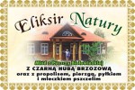 Miód z Czarną Hubą Poczwórnie Uszlachetniony "Eliksir Natury" 400g