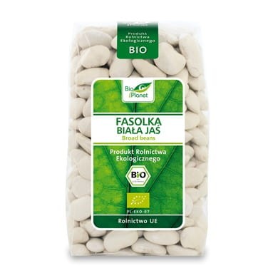 Fasola biała Jaś ekologiczna BIO 400g