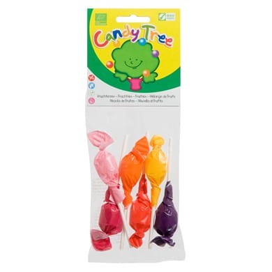 Bezglutenowe lizaki okrągłe mix BIO 6szt