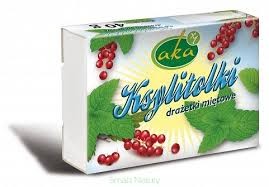 Ksylitolki miętowe 40g drażetki