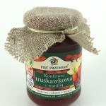 Konfitura truskawkowa z wanilią słodzona ksylitolem 190g