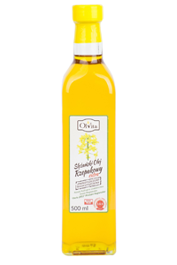 Olej rzepakowy extra virgin tłoczony na zimno nierafinowany 500ml