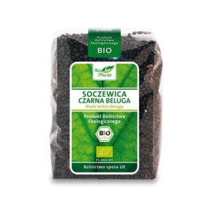 Soczewica czarna Beluga ekologiczna BIO 400g