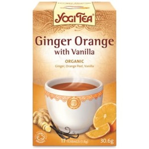 Herbata imbirowo-pomarańczowa z wanilią BIO