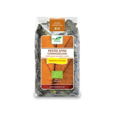 Pestki dyni ciemnozielone BIO 350g