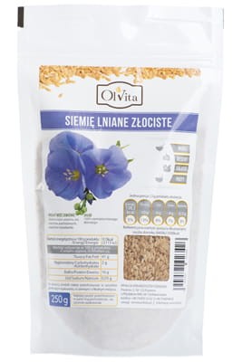 Siemię lniane złociste 250g