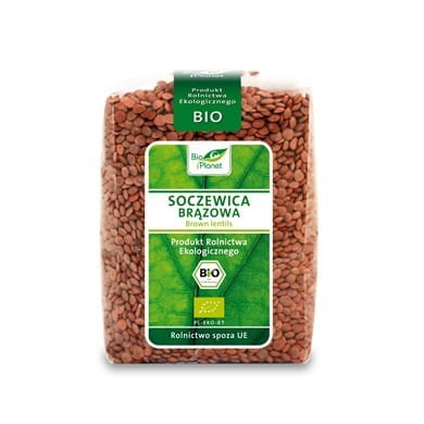 Soczewica brązowa ekologiczna BIO 400g