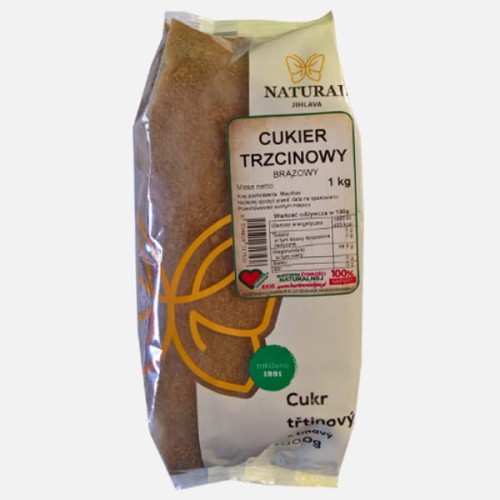 Cukier trzcinowy brązowy 1kg