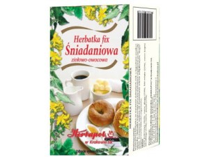 Herbata z mięty pokrzyw i głogu śniadaniowa fix 40g