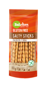 Paluszki z solą bez glutenu, mleka, jaj 80g