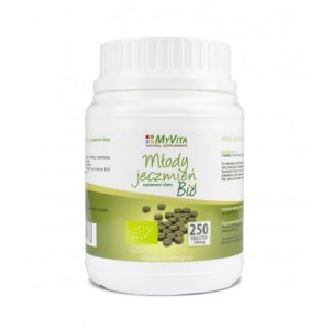 Młody jęczmień na odchudzanie BIO tabletki 250tab