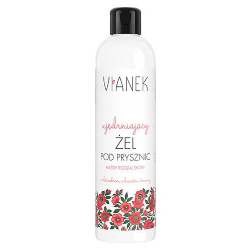 Ujędrniający żel pod prysznic Sylveco z mocznikiem i cynamonem Vianek 300ml.png