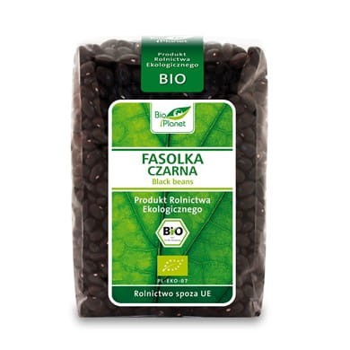 Fasola czarna ekologiczna BIO 400g