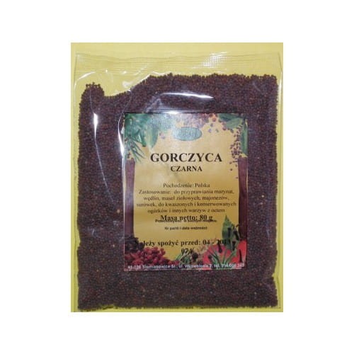 Gorczyca czarna przyprawa 70g