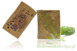 Mydło oliwkowo-laurowe Hamman & Spa 50% z Aleppo, na trądzik, łupież i stany zapalne, 200g