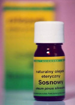 Olejek eteryczny Avicenna sosnowy na przeziębienie, reumatyzm, kamienie i stres