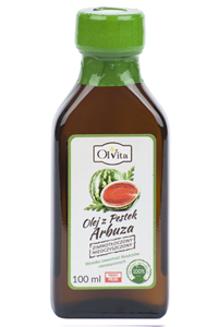 Olej z pestek arbuza tłoczony na zimno nierafinowany 100ml